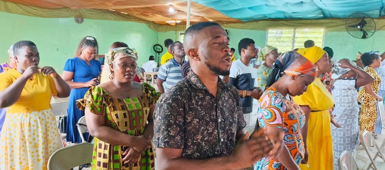 A special gathering at Grace and Gifts Ministry