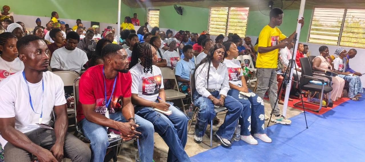 The Grace and Gifts Ministry congregation gathered together